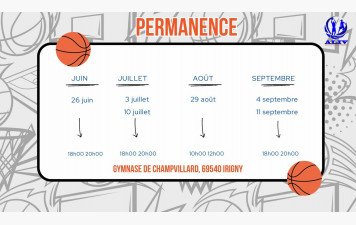 Inscription à la saison 2026-2027
